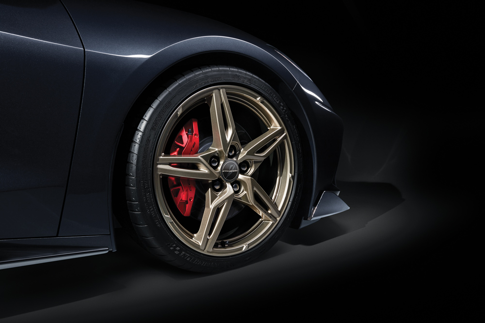 Pewter Rear 20x11 Performance Wheel: GM Performance Motor